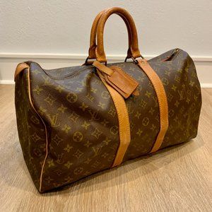 Vintage Louis Vuitton Mono 45cm Keepall
